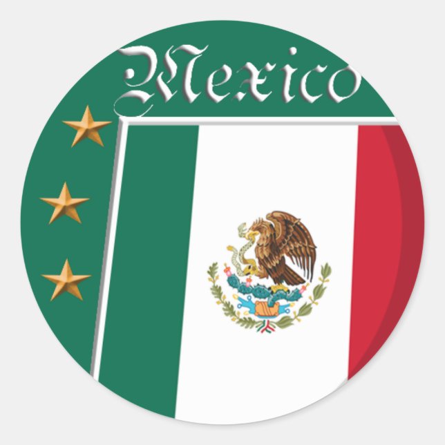 Pegatinas de México (Anverso)