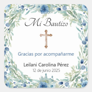 Pegatinas de Mi Bautizo - Pegatinas españoles del 