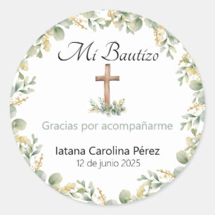 Pegatinas de Mi Bautizo - Pegatinas españoles del