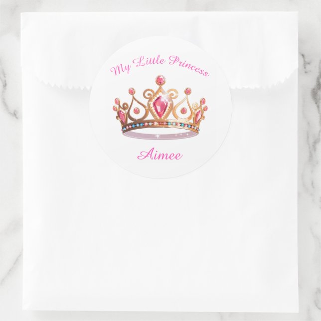 Pegatinas de Mi Pequeña Princesa (Bolso)