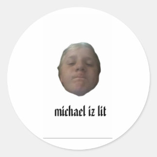 pegatinas de michael iz lit