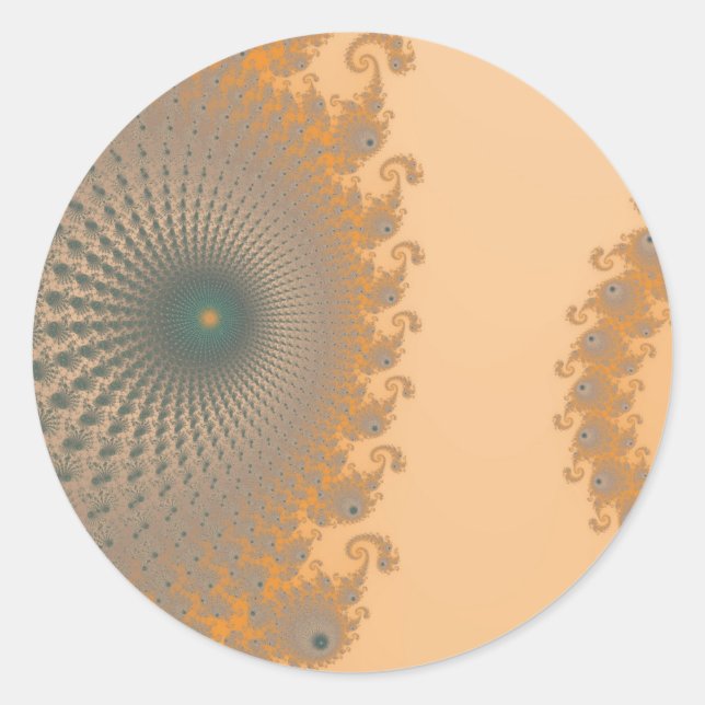 Pegatinas de Mid Gold Spirole (Anverso)