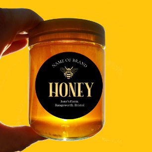 Pegatinas de Miel de Oro para Apicultores – Miel R