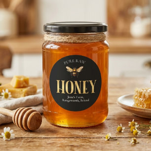 Pegatinas de Miel de Oro para Apicultores – Miel R