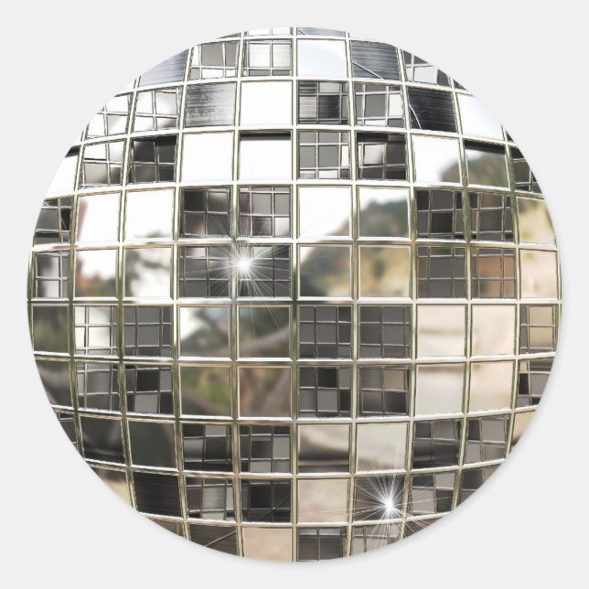 Pegatinas de Mirror Ball (Anverso)