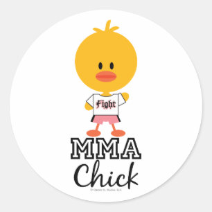Pegatinas de MMA Chick