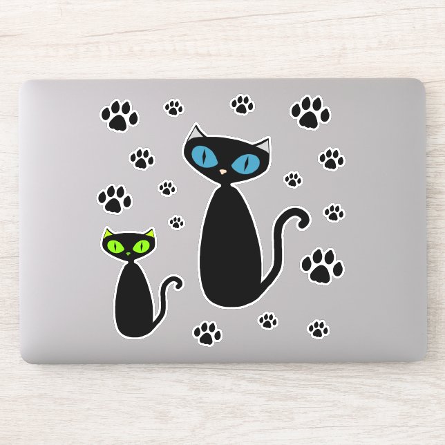 Pegatinas de Mod Cat (Ordenador)