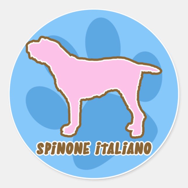 Pegatinas de moda Spinone Italiano (Anverso)