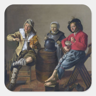 Pegatinas de Molenaer "Haciendo música"