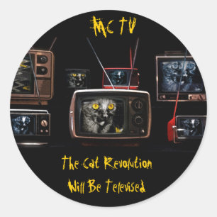 Pegatinas de MonkeyCat TV