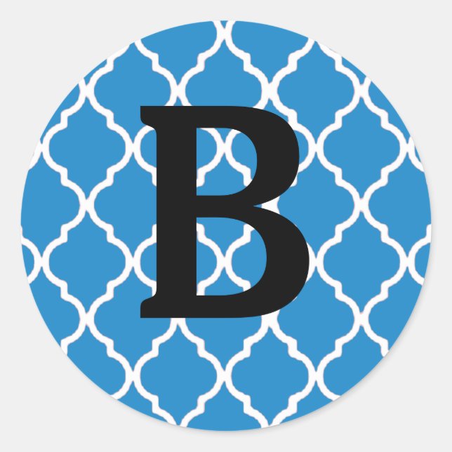 Pegatinas de monograma (Anverso)