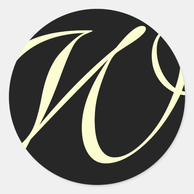 Pegatinas de monograma| D6 (Anverso)