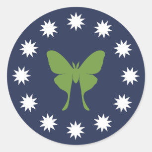 Pegatinas de Moth & Bugs (Hoja)