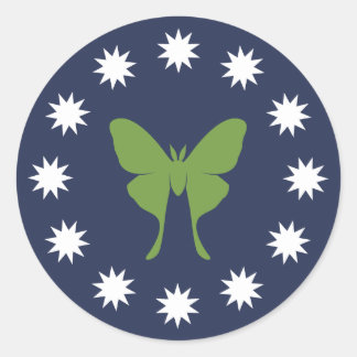 Pegatinas de Moth & Bugs (Hoja)