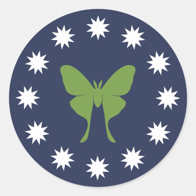 Pegatinas de Moth & Bugs (Hoja) (Anverso)