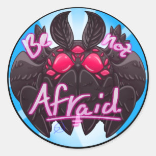 Pegatinas de Mothman Biblexactos