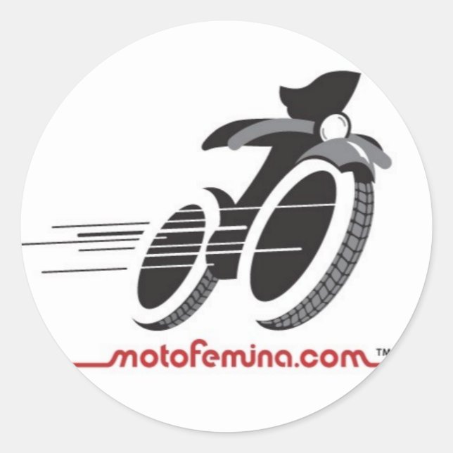 Pegatinas de MotoFemina (Anverso)
