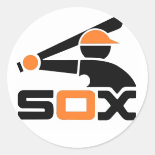 Pegatinas de Mount Vernon Naranja Sox