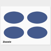 Pegatinas de Murugi Stationery Co. Oval Noir