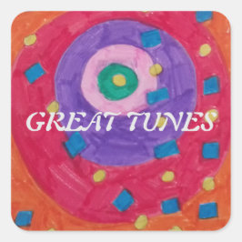 Pegatinas DE MÚSICA DEL ARTISTA PAULA REILLY.