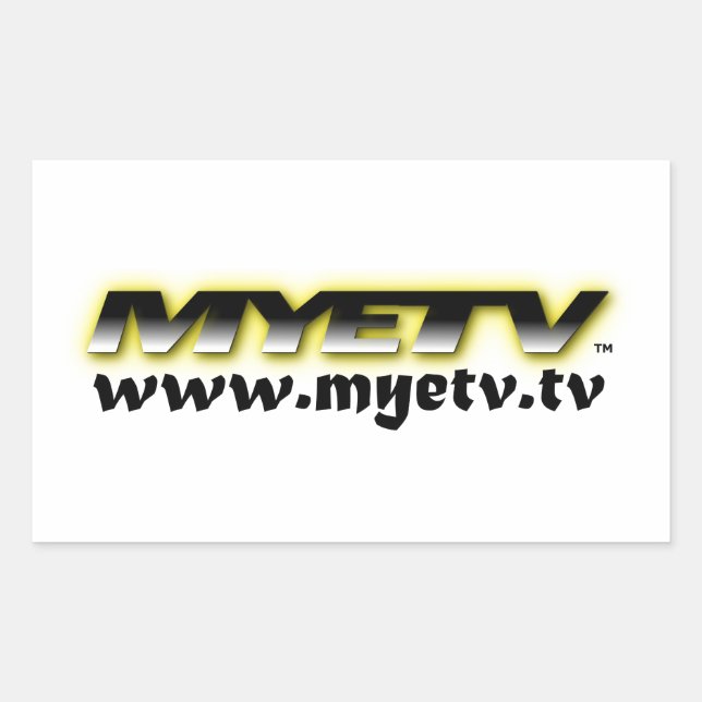 pegatinas de MYETV (transparente) (Anverso)