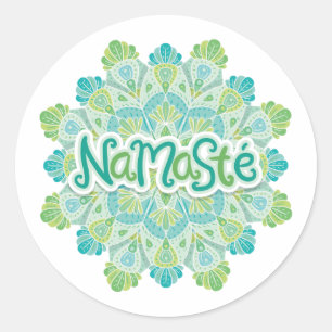 Pegatinas de Namasté