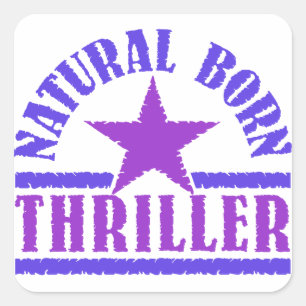 Pegatinas de Natural Born Thriller personalizados