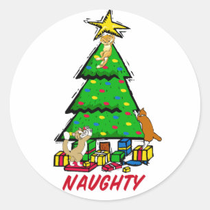 Pegatinas de Naughty Kitties