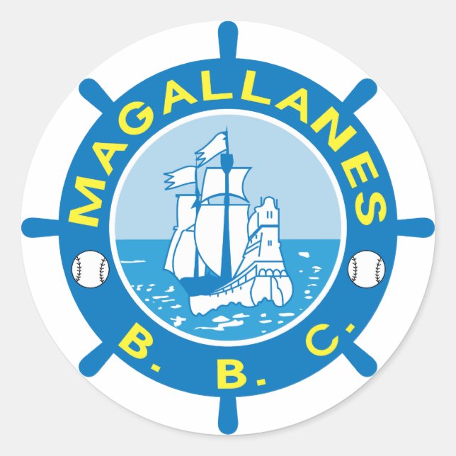 Pegatinas de Navegantes del Magallanes (Anverso)