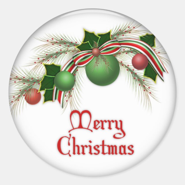 pegatinas de navidad (Anverso)