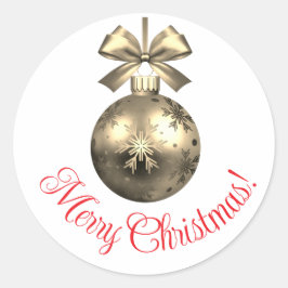 Pegatinas de Navidad alegres preciosas