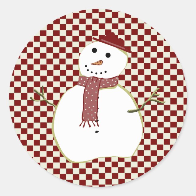 Pegatinas de navidad en el país (Anverso)