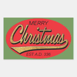 Pegatinas de NAVIDAD "Navidades Retro Est A.D. 336