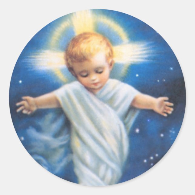 Pegatinas de Navidad/Niño Jesús (Anverso)