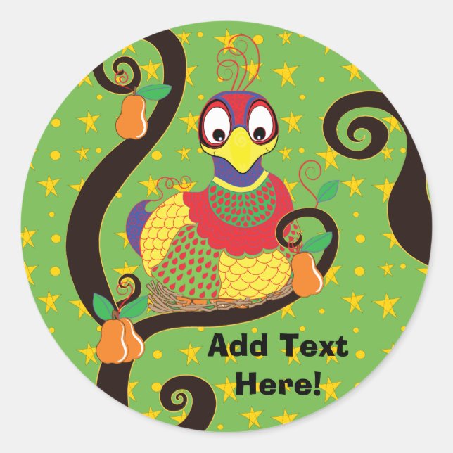 Pegatinas de Navidad. Personalizar (Anverso)