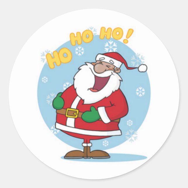 Pegatinas de Navidad/Santa (Anverso)