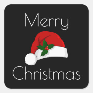 Pegatinas de Navidad Santa Hat HAMbyWG
