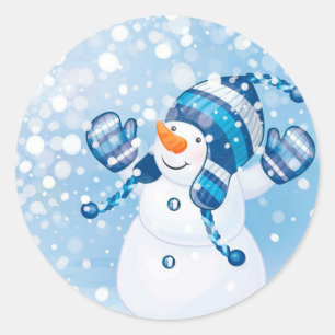 Pegatinas de Navidad/Snowman