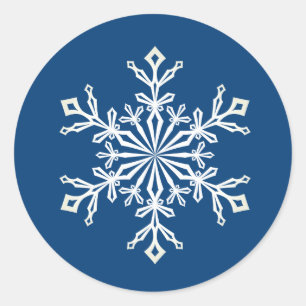 Pegatinas de Navidad y copos de nieve