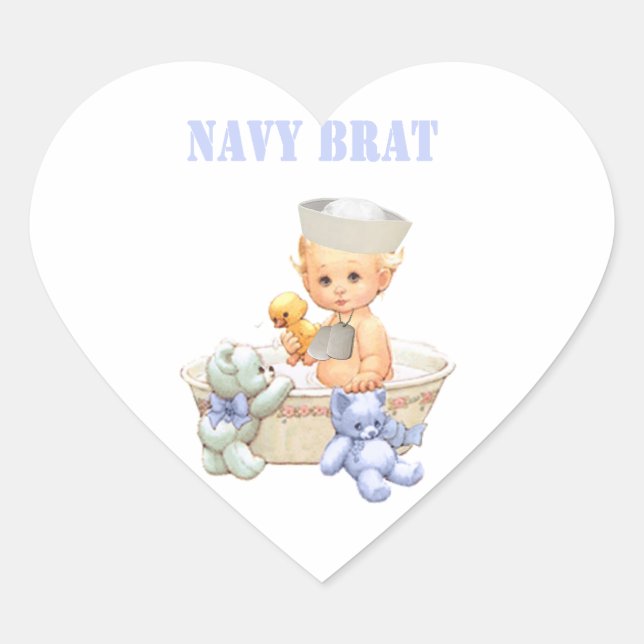 Pegatinas de Navy Brat (Anverso)