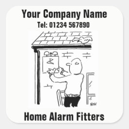 Pegatinas de negocios de Home Alarm Fitter