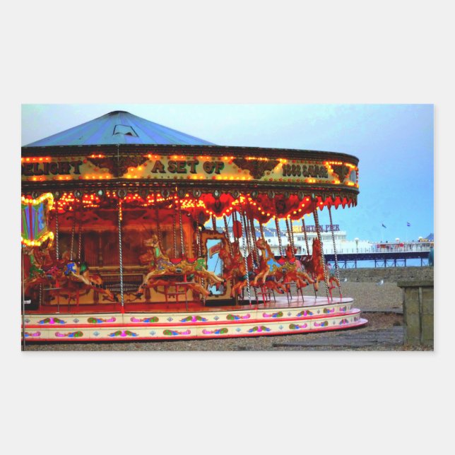 Pegatinas de Neon Carousel (Anverso)