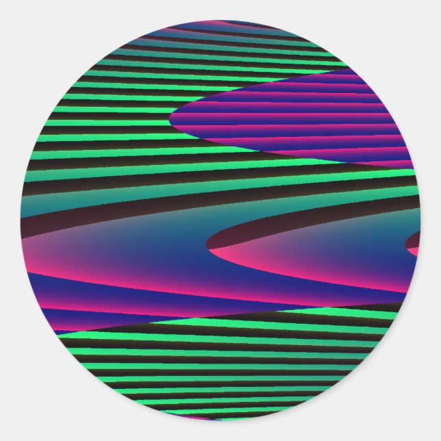 Pegatinas de Neon Seas (Anverso)
