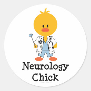Pegatinas de Neurología Chick
