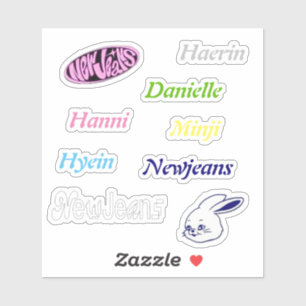 Pegatinas de Newjeans Vinyl