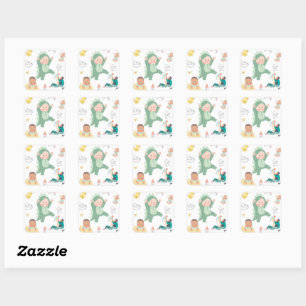 Pegatinas de Niño Adorable – Pegatinas Adorables y