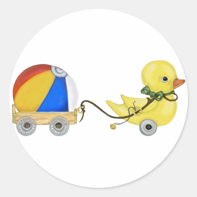 Pegatinas de niños del pato negro (Anverso)