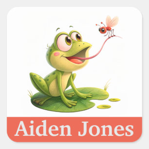 Pegatinas de niños personalizados coloridos