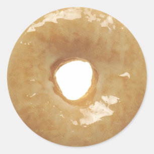 Pegatinas de nogal glaseados