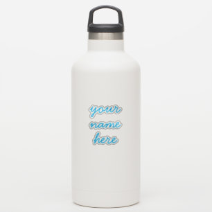 Pegatinas de nombre personalizado simple minimalis